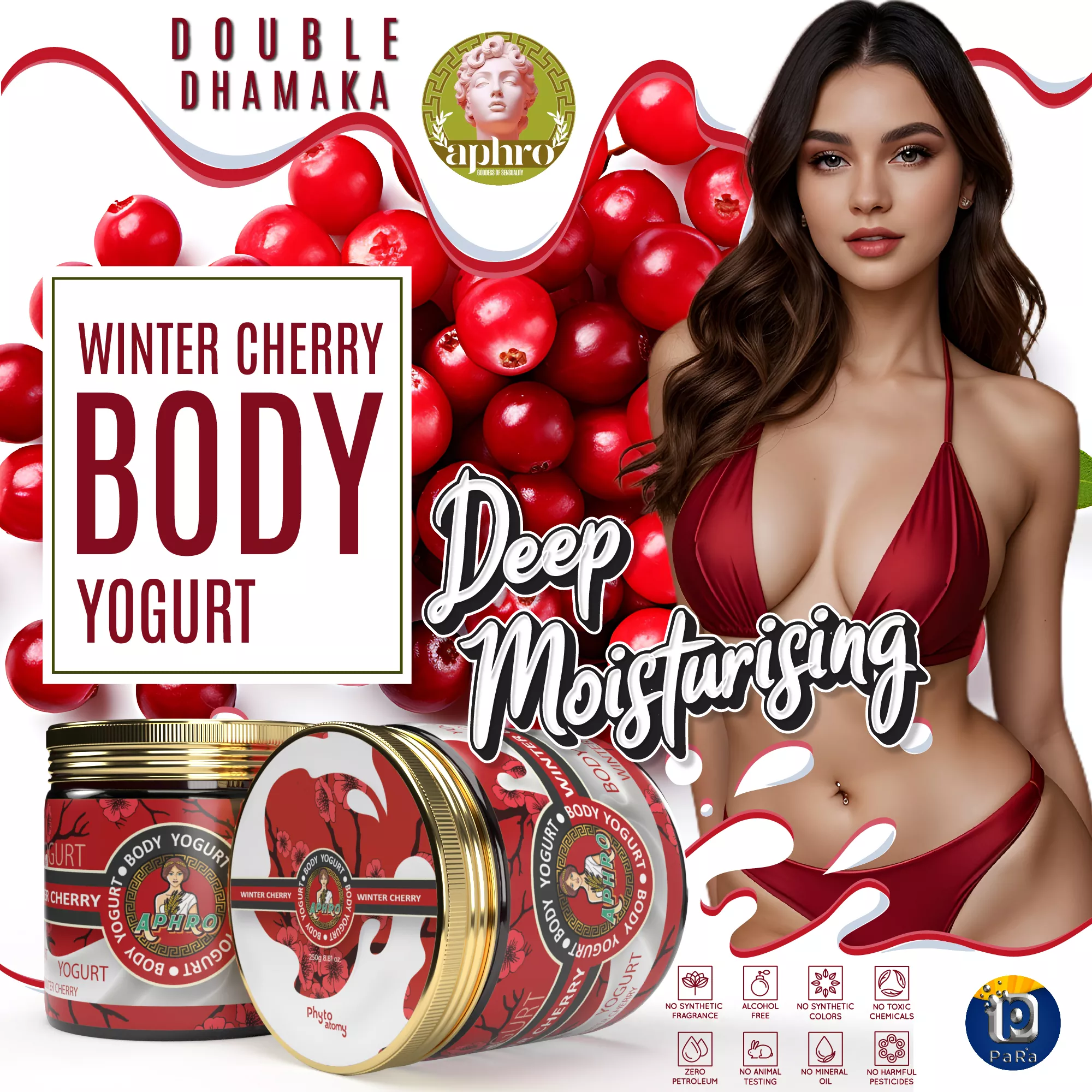 Winter Cherry Body Yogurt (250 g)